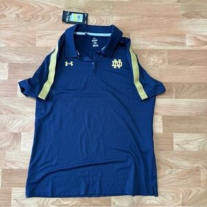 Under Armour Womens Notre Dame Polo